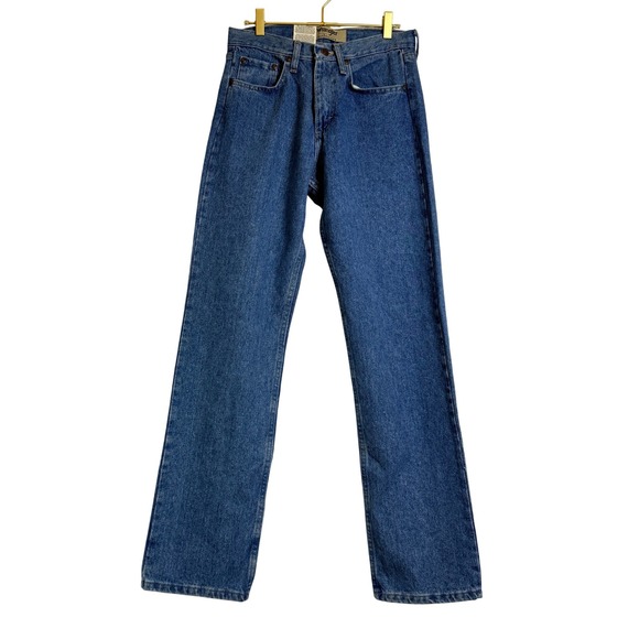 Wrangler Other - Wrangler Authentics Mens‎ Blue Denim Straight Leg Jeans Size 28x32
